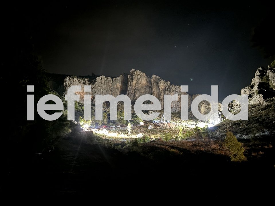 η περιοχή Αεροφωλιά τη νύχτα