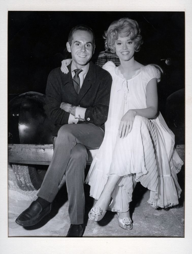 Ανδρεας Βουτσινάς με την Jane Fonda | Αρχείο Ανδρέα Βουτσινά