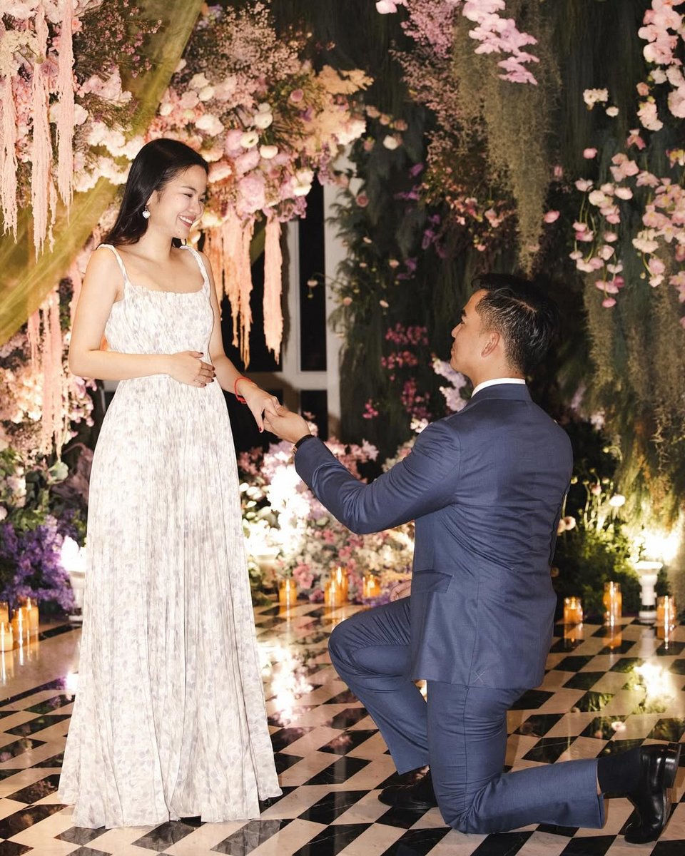 Ο αρραβώνας της πριγκίπισσας τον περασμένο Φεβρουάριο 