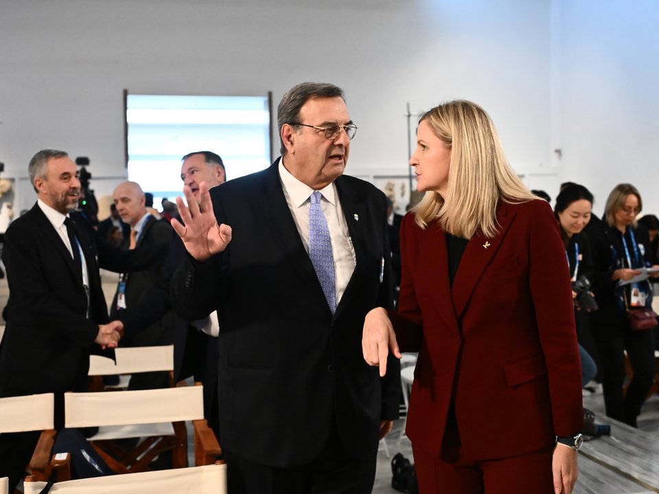 Ο Πρόεδρος της Ελληνικής Ολυμπιακής Επιτροπής Ισίδωρος Κούβελος -Φωτογραφία: INTIME SPORTS / ΧΑΛΚΙΟΠΟΥΛΟΣ ΝΙΚΟΣ