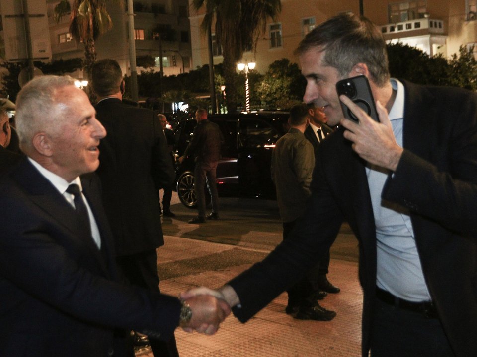 Κ. Μπακογιάννης και Ευ. Αποστολάκης