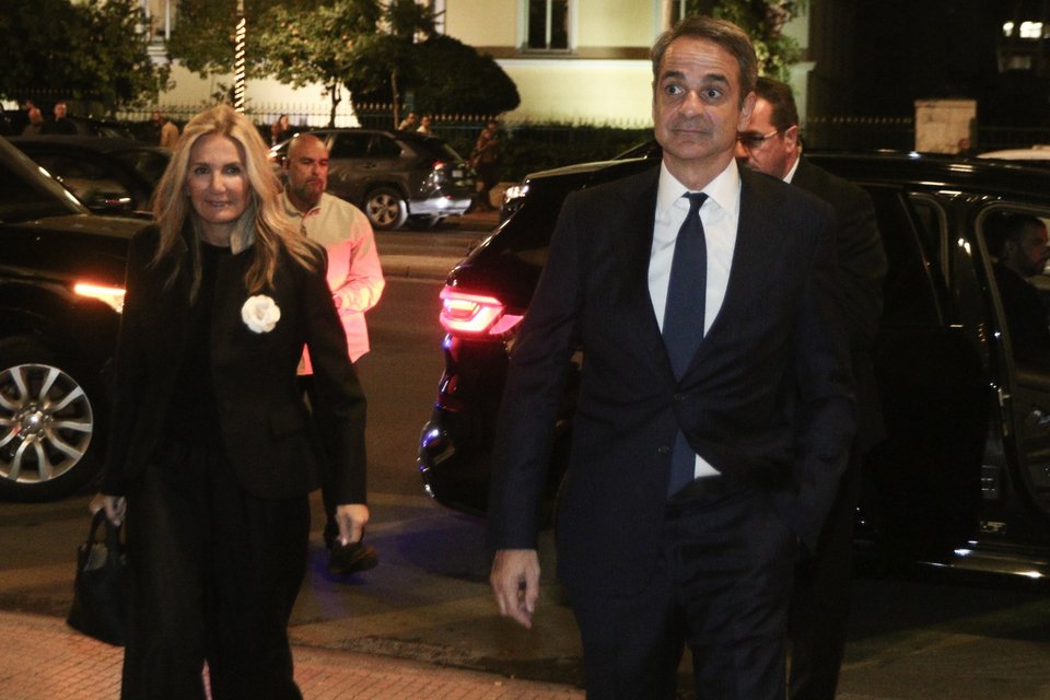Η Μαρέβα Γκραμπόφσκι Μητσοτάκη και ο πρωθυπουργός Κυριάκος Μητσοτάκης