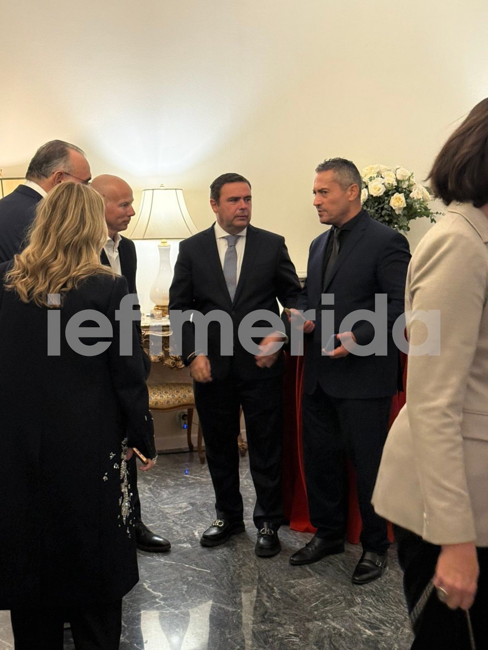 Ο δικηγόρος Πέτρος Μαχάς και ο Τζον Χριστοδούλου