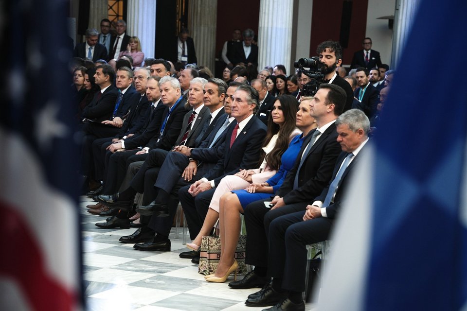 Στιγμιότυπο από τη Σύνοδο της σύμπραξης για τη Διατλαντική Ενεργειακή Συνεργασία / Φωτογραφία: Menelaos Myrillas / SOOC