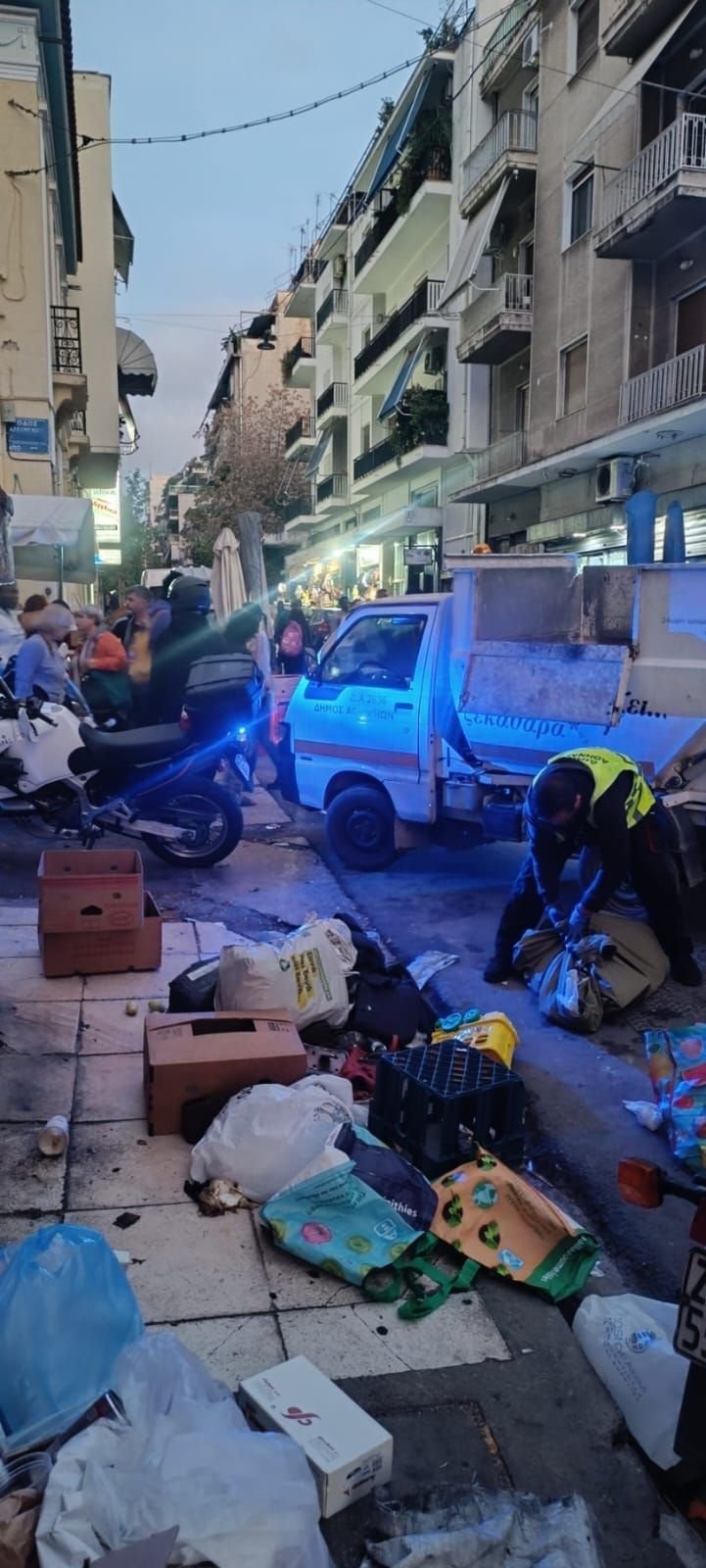  Έκτακτη επιχειρησιακή δράση του Δήμου Αθηναίων 