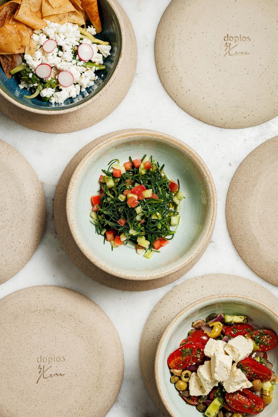 ΟΙ δροσερές σαλάτες στον «Dopio» Χριστόφορος Πέσκιας 
