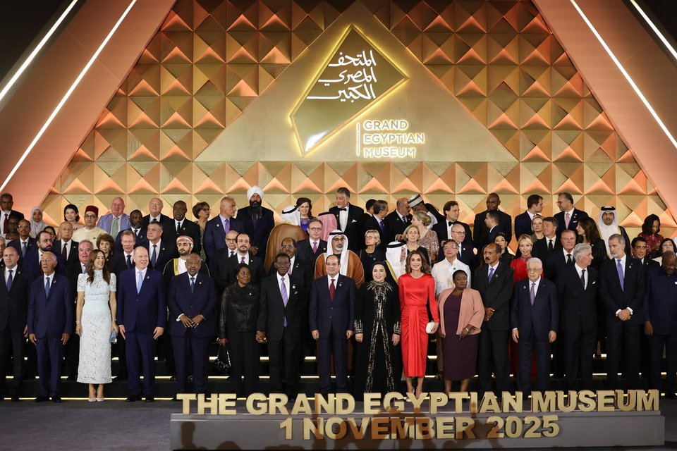 Οι επίσημοι προσκεκλημένοι στα εγκαίνια του Μεγάλυο Αιγυπτιακού Μουσείου