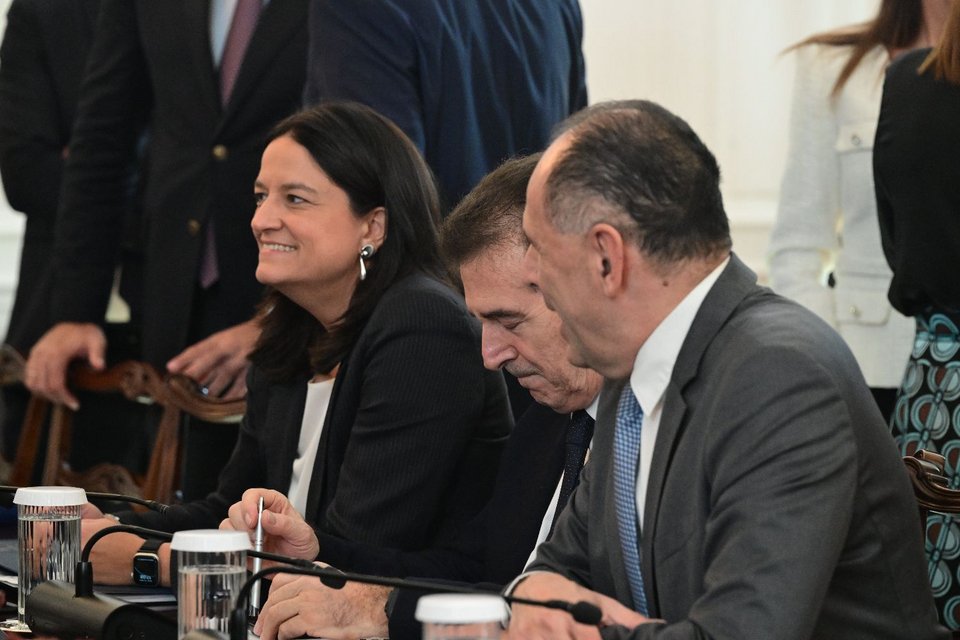 Νίκη Κεραμέως, Μιχάλης Χρυσοχοΐδης και Γιώργος Γεραπετρίτης