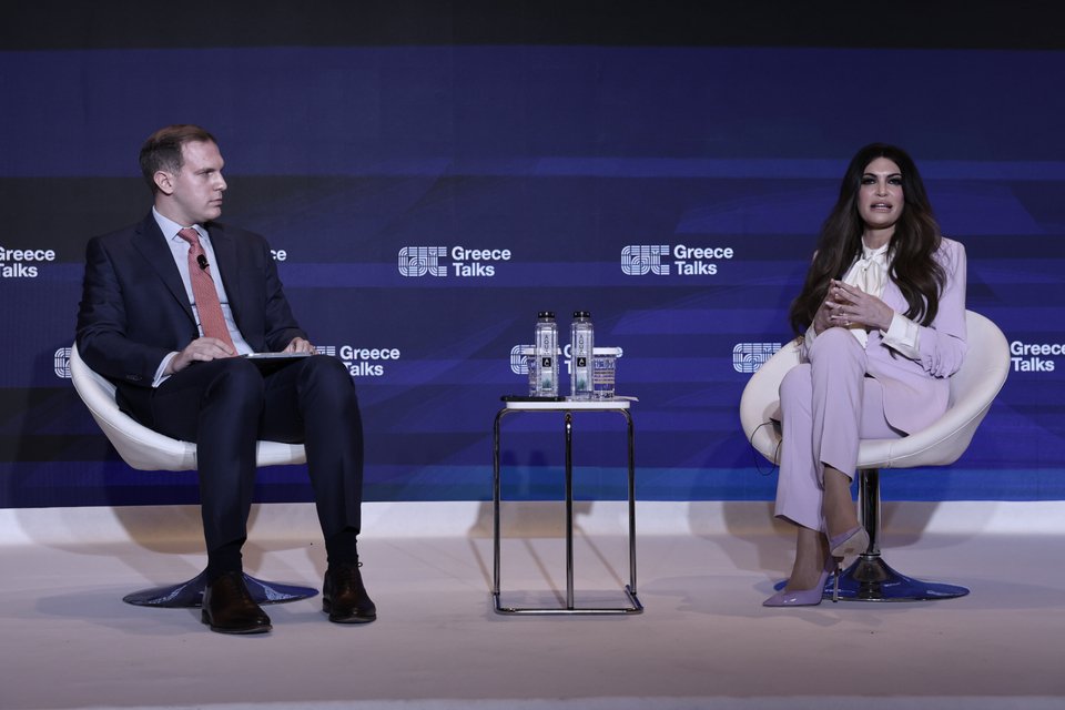 Η συνέντευξη της Κίμπερλι Γκίλφοϊλ στο πλαίσιο του συνεδρίου Greece Talks του travel.gr / Intime