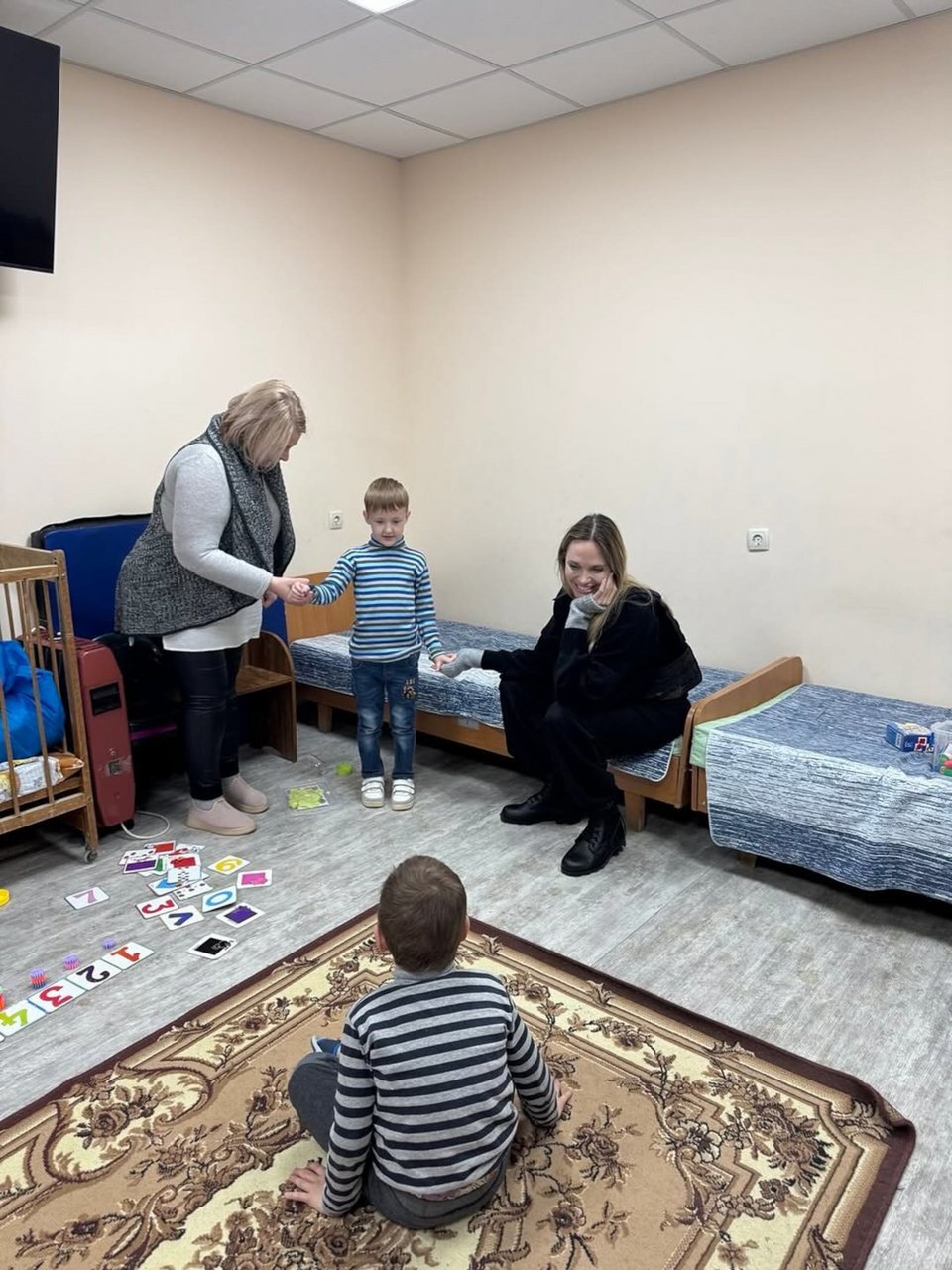 Η Αντζελίνα Τζολί από το ταξίδι της στην Ουκρανία