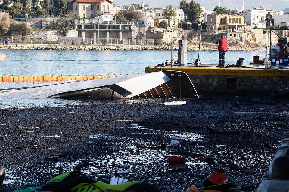 βυθισμένο σκάφος
