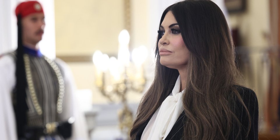 Η Κίμπερλι Γκίλφοϊλ στο Προεδρικό -Φωτογραφία: Intimenews/ΛΙΑΚΟΣ ΓΙΑΝΝΗΣ