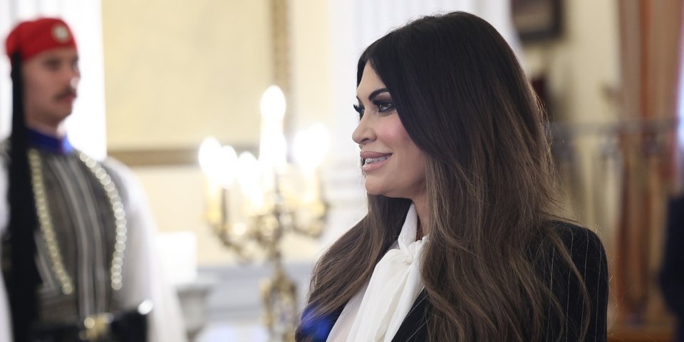 Η Κίμπερλι Γκίλφοϊλ στο Προεδρικό -Φωτογραφία: Intimenews/ΛΙΑΚΟΣ ΓΙΑΝΝΗΣ