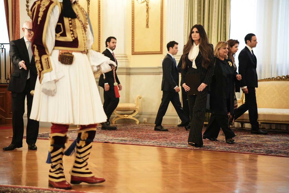 Η νέα πρέσβης των ΗΠΑ στο Προεδρικό / Φωτογραφία: Menelaos Myrillas / SOOC