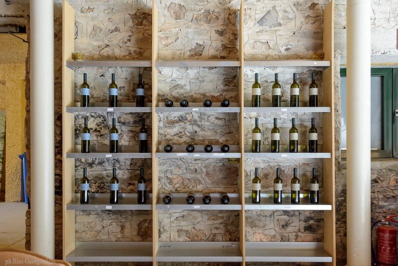 Τα κρασιά του κτήματος στον Πύργο Βασιλίσσης