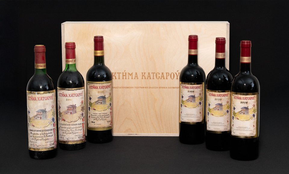 Κτήμα Κατσαρού, ΠΓΕ Κρανιά (6 φιάλες, 0,75L), Εκτίμηση €750-1.000