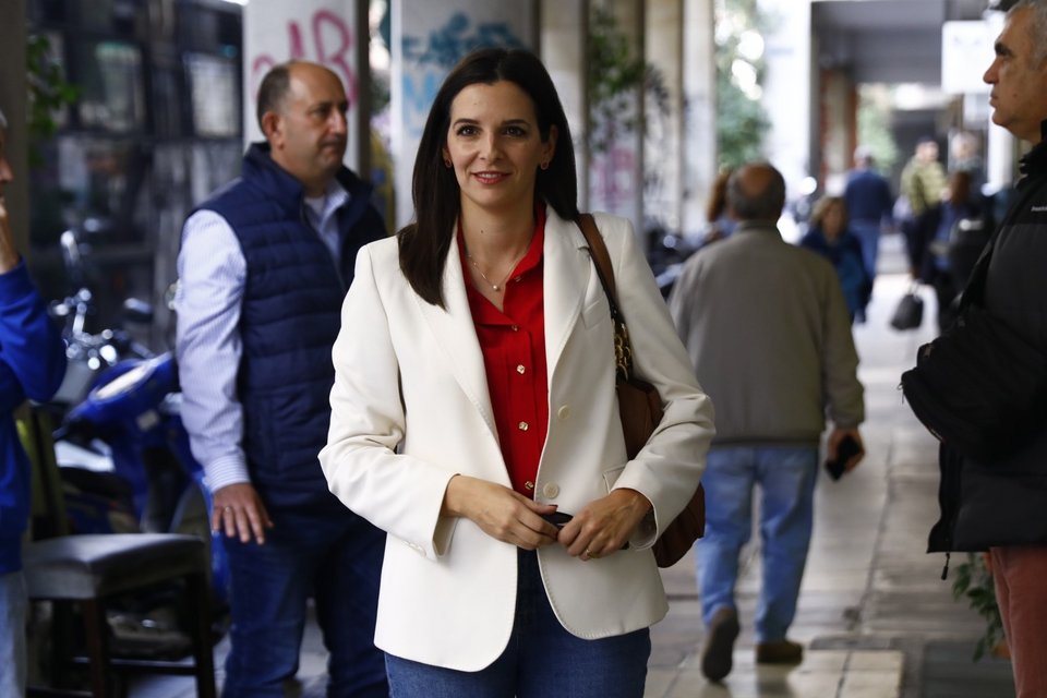 Η Όλγα Μαρκογιαννάκη -Φωτογραφία: Intimenews/ΣΑΡΕΛΑΣ ΔΗΜΗΤΡΗΣ