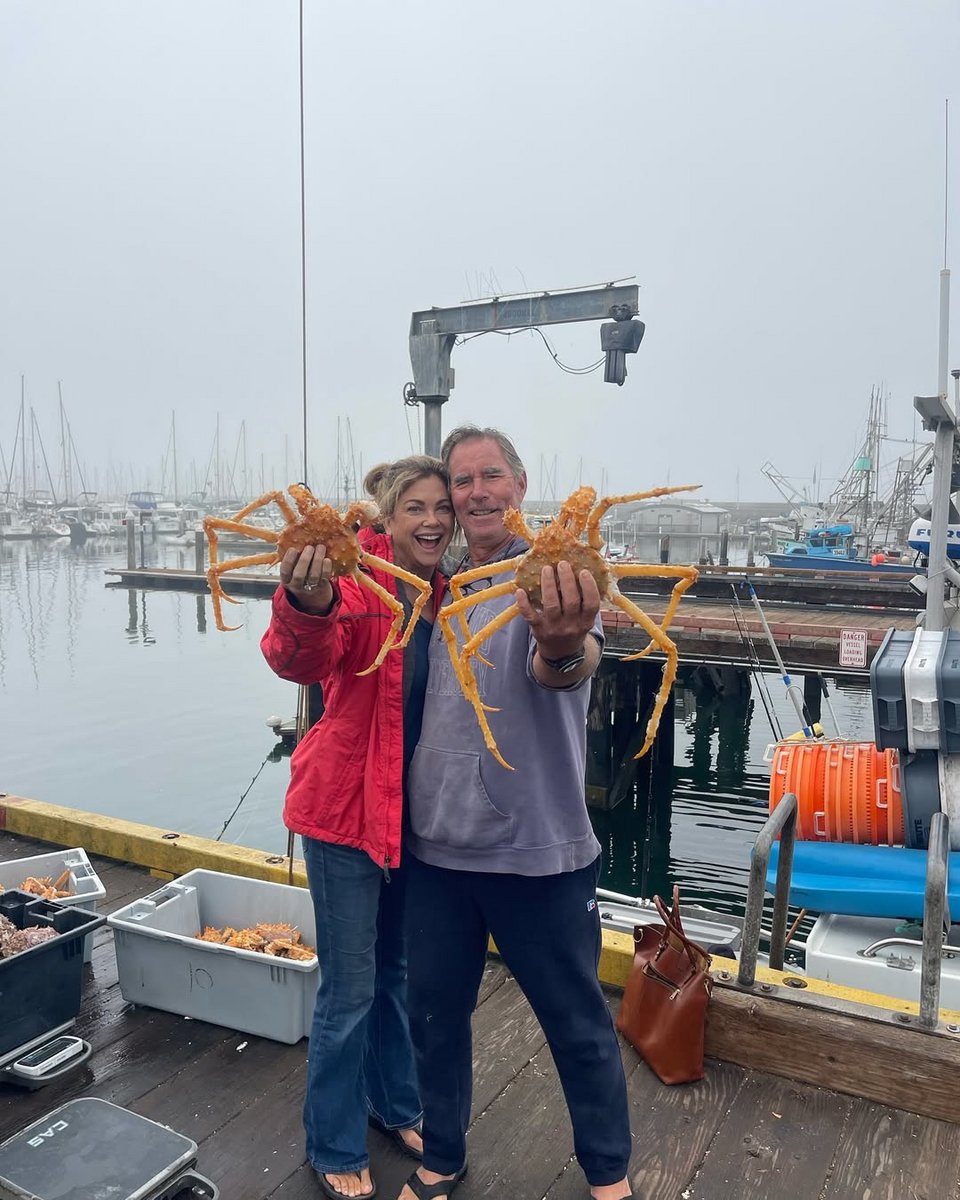 H Κάθι Άιρλαντ με τον σύζυγό της 