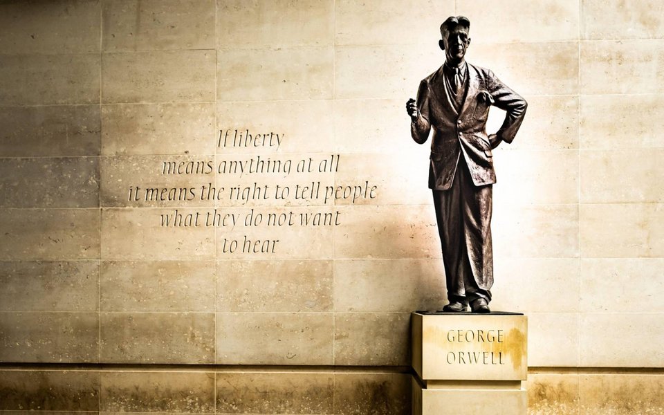 Η ειρωνεία που είχε επισημάνει ο Όργουελ παραμένει επίκαιρη / WIKIPEDIA