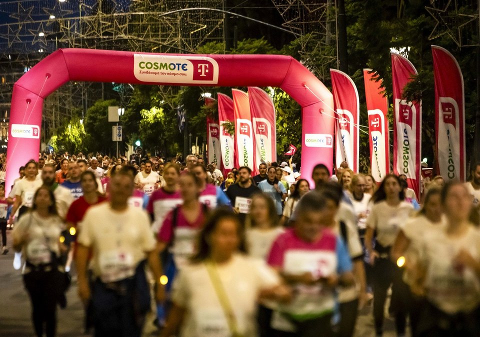 Στιγμιότυπo από τον 42ο&nbsp;Μαραθώνιο της Αθήνας, τον Αυθεντικό 