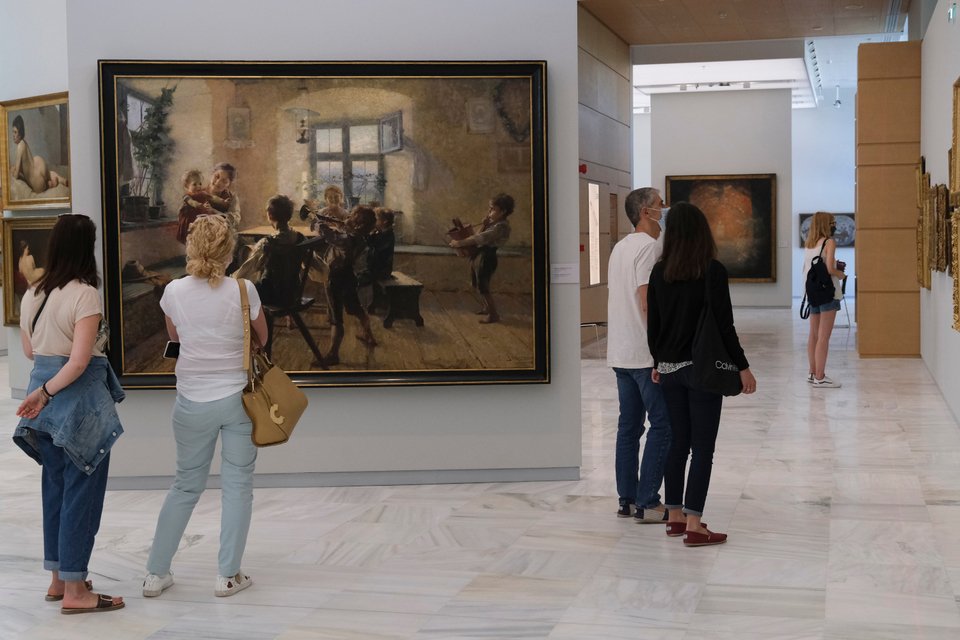 Στην Εθνική Πινακοθήκη 