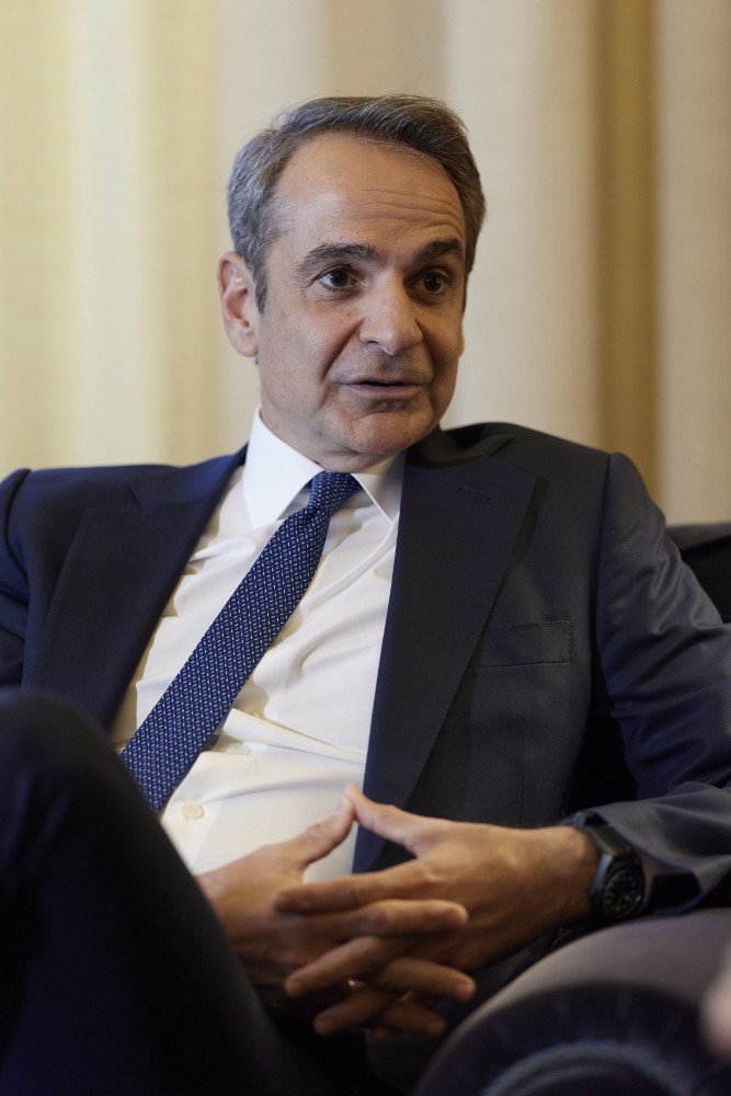 Ο Πρωθυπουργός Κυριάκος Μητσοτάκης -Φωτογραφία: Γρ. Τύπου Πρωθυπουργού/Δημήτρης Παπαμήτσος