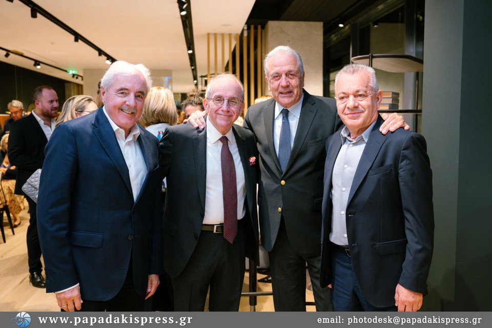 Κωνσταντίνος Αντωνόπουλος, Μιχάλης Κόμης, Δημήτρης Αβραμόπουλος, Θεόδωρος Τζώρτζης / Φωτογραφία: Papadakispress