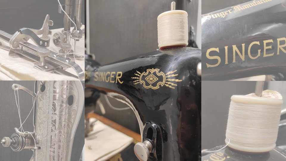 Εμβληματική μηχανή ραψίματος Singer 