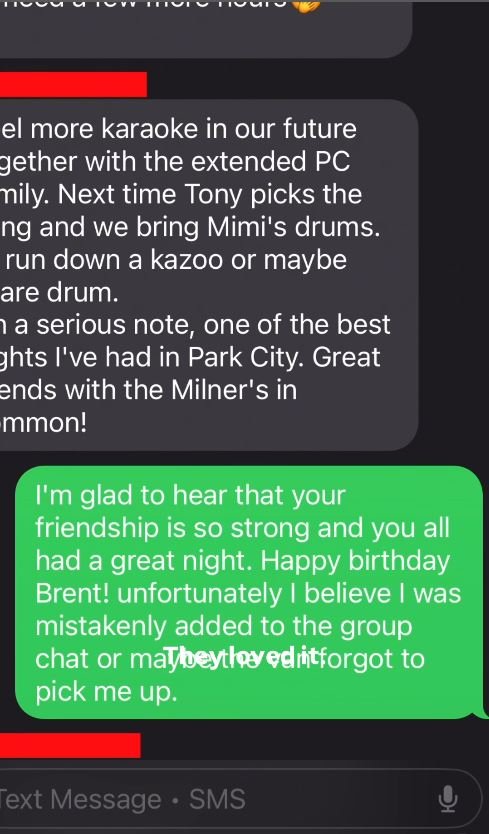 Το μήνυμα που έστειλε ο 22χρονος στην ομαδική συνομιλία 