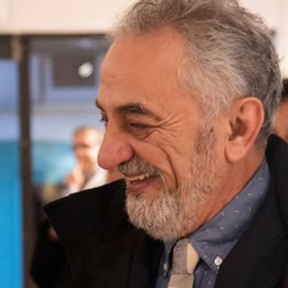 O γλύπτης Χρήστος Σκαλκώτος 