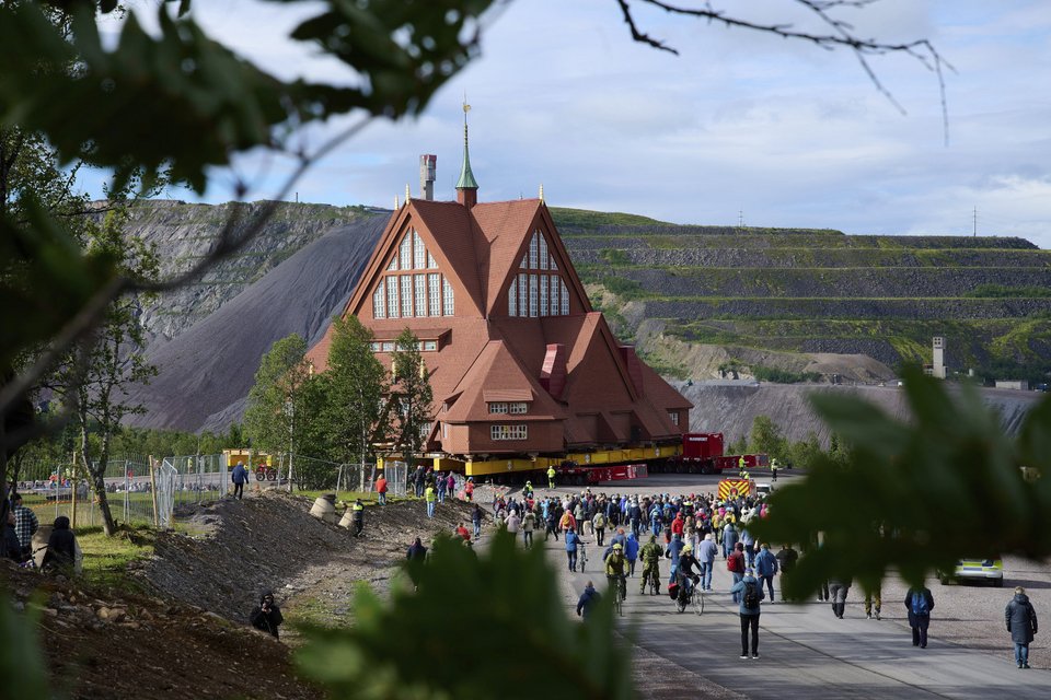 Νωρίτερα φέτος μετακόμισε η εκκλησία της πόλης 