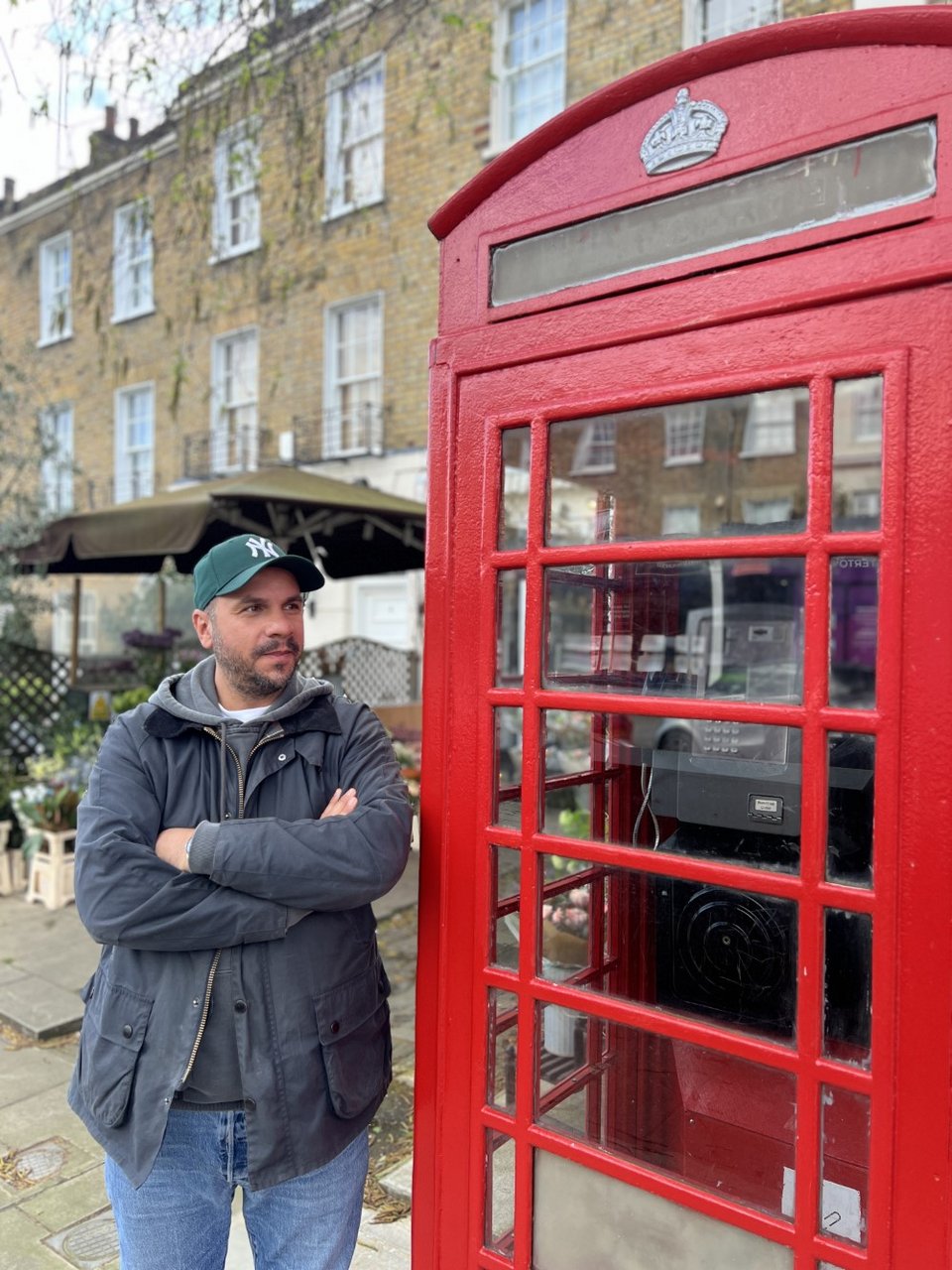 Ο Τάσος Αντωνίου στο Λονδίνο