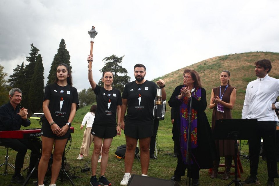 Τελετή έναρξης του 42ου Μαραθωνίου με την αφή της φλόγας