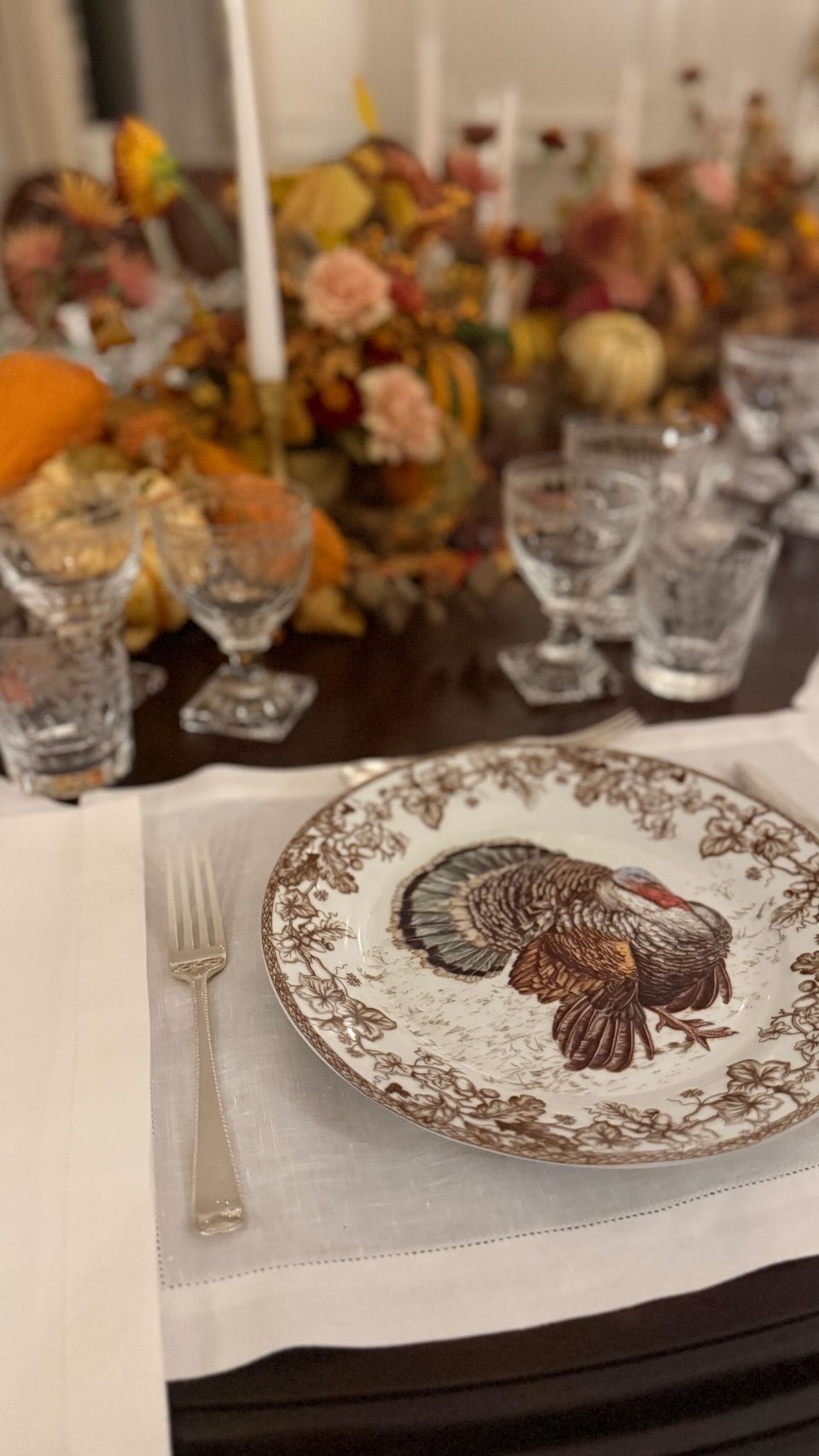 Φωτογραφίες: Το τραπέζι της Μαρί Σαντάλ για την Ημέρα των Ευχαριστιών