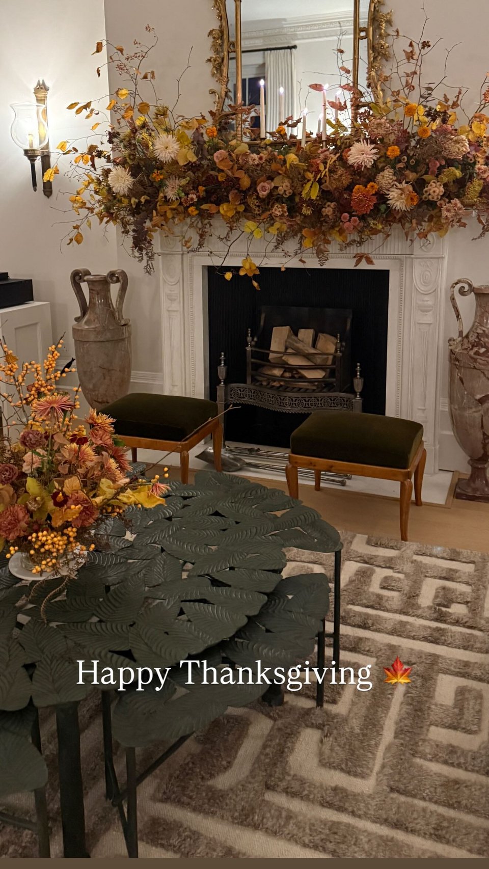 Φωτογραφίες: Το τραπέζι της Μαρί Σαντάλ για την Ημέρα των Ευχαριστιών