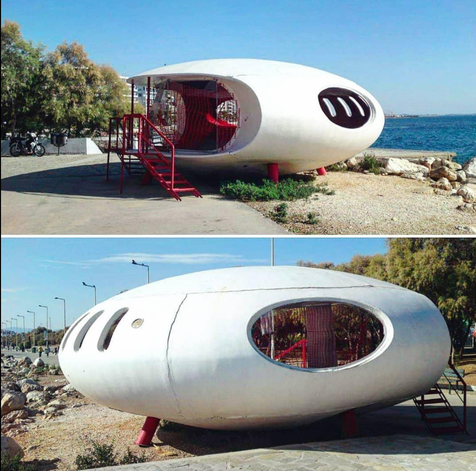 Τα ελληνικά σπίτια-ούφο από fiberglass που προορίζονταν για εξοχικά το '60