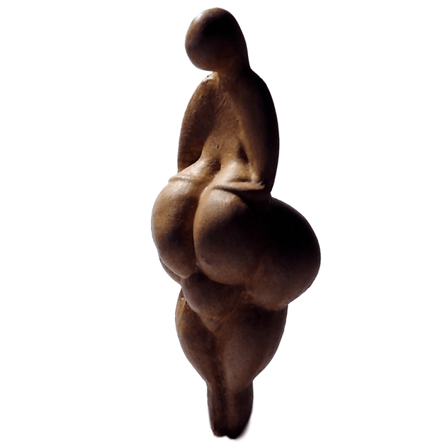 Η Αφροδίτη του Λεσπύγκ. Παλαιολιθικό ειδώλιο Αφροδίτης, αγαλματίδιο γυμνής γυναικείας μορφής. Χρονολογείται περίπου από το 25.000 π.Χ., κατά την Ανώτερη Παλαιολιθική περίοδο