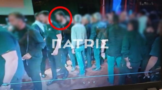  Φωτογραφίες από το βίντεο που προσκόμισε ο 23χρονος ﻿/ patris.gr 