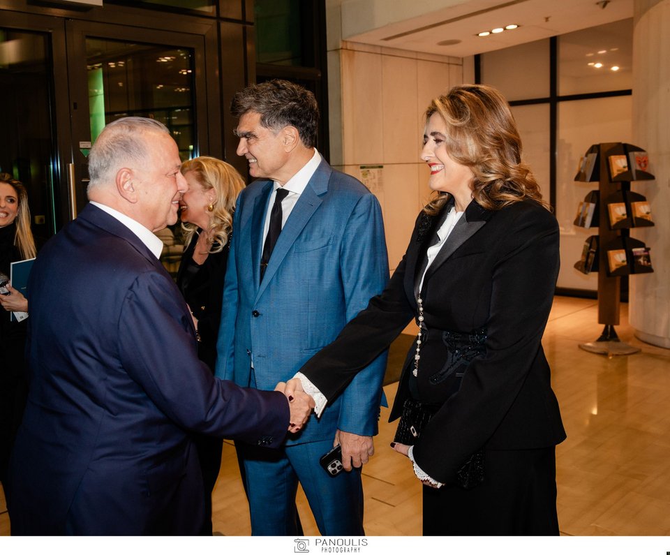 Ευάγγελος Μυτιληναίος, Γιάννης Βαρδινογιάννης, Χριστιάννα Βαρδινογιάννη