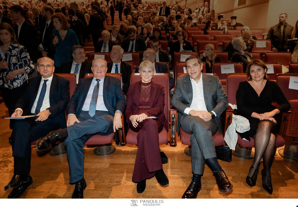 ΚΩΣΤΗΣ ΧΑΤΖΗΔΑΚΗΣ, ΚΩΣΤΑΣ ΚΑΡΑΜΑΝΛΗΣ, ΝΑΤΑΣΑ ΚΑΡΑΜΑΝΛΗ, ΑΛΕΞΗΣ ΤΣΙΠΡΑΣ, ΜΠΕΤΥ ΜΠΑΖΙΑΝΑ