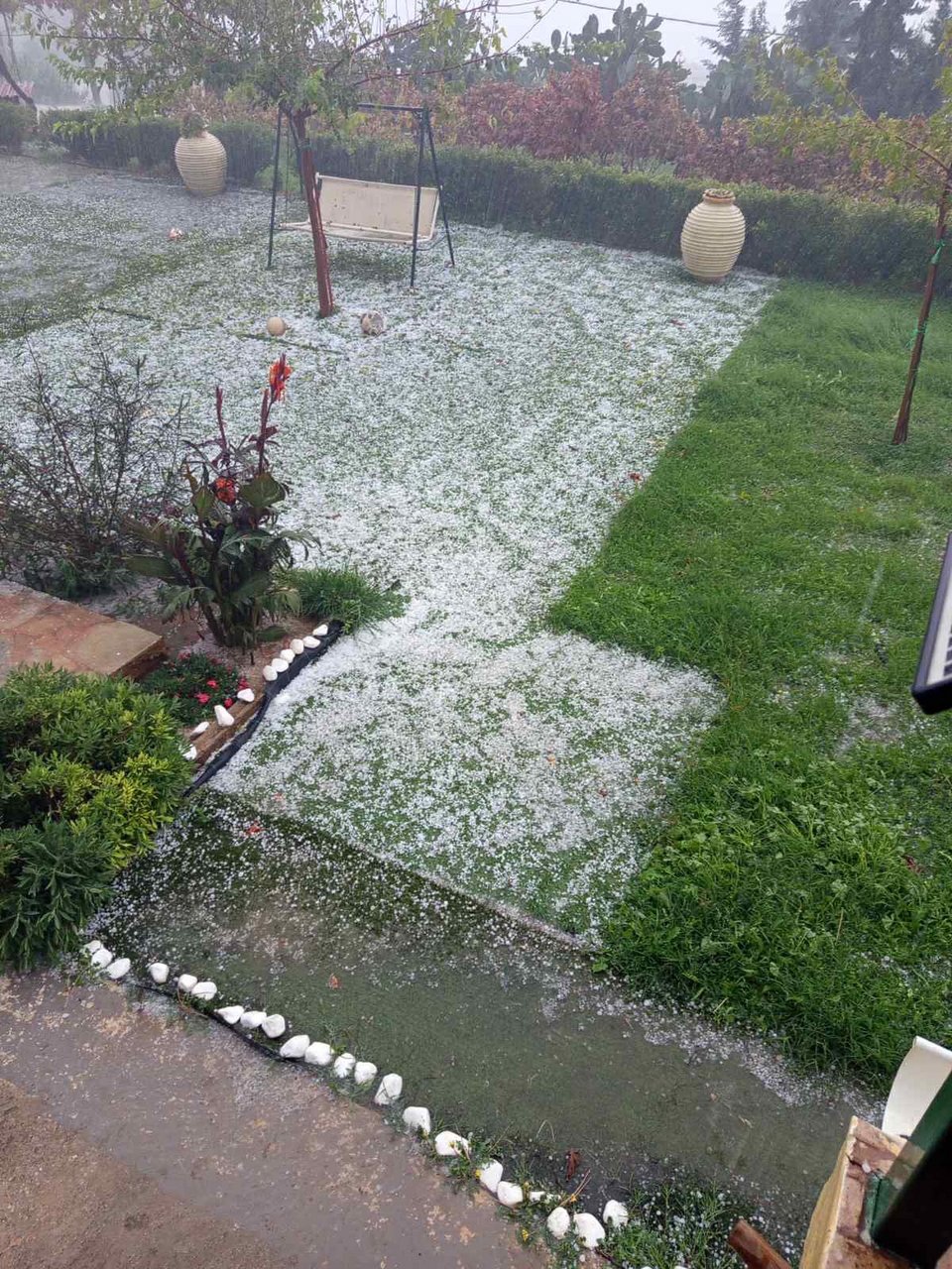 Χαλαζόπτωση στην Αργολίδα / Michalis Deligiannis