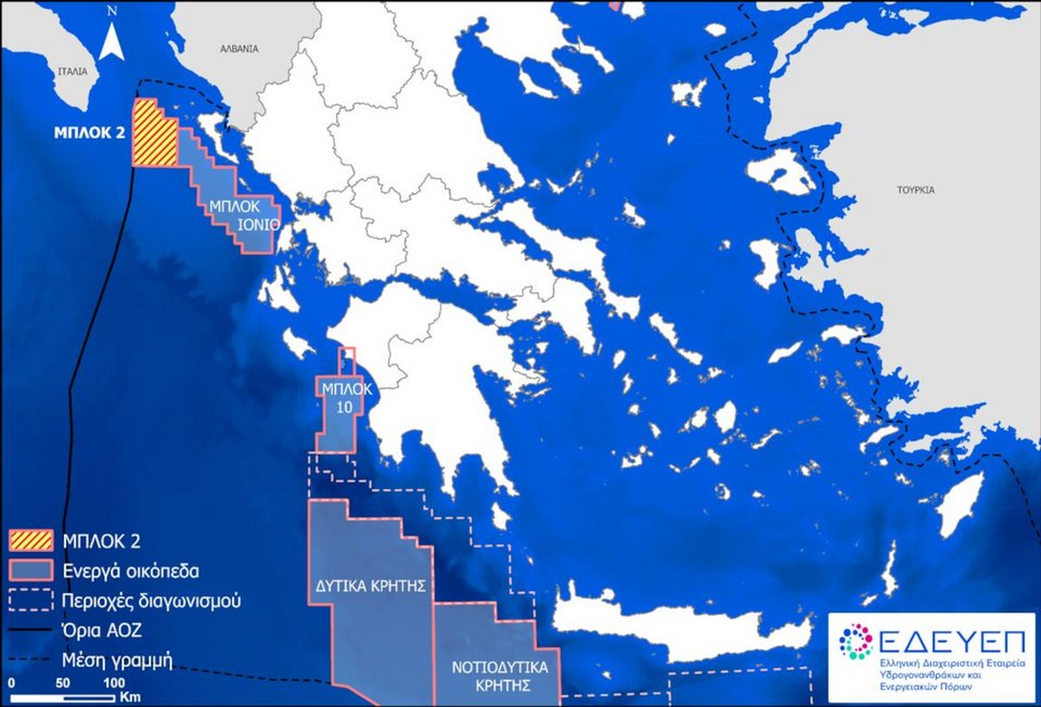 Πιθανοί πόροι 200 δισ. κυβικων μέτρων στο "οικόπεδο 2"    