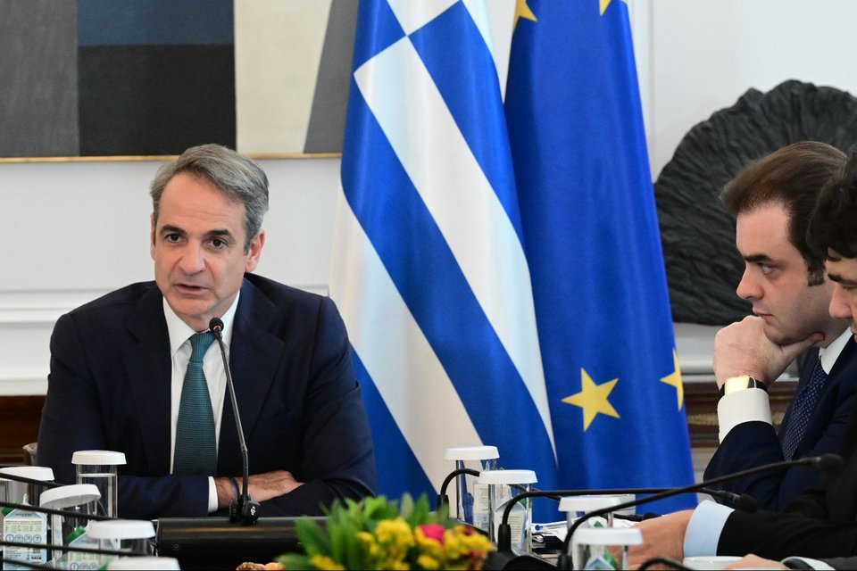 Ο Κυριάκος Μητσοτάκης και ο Κυριάκος Πιερρακάκης