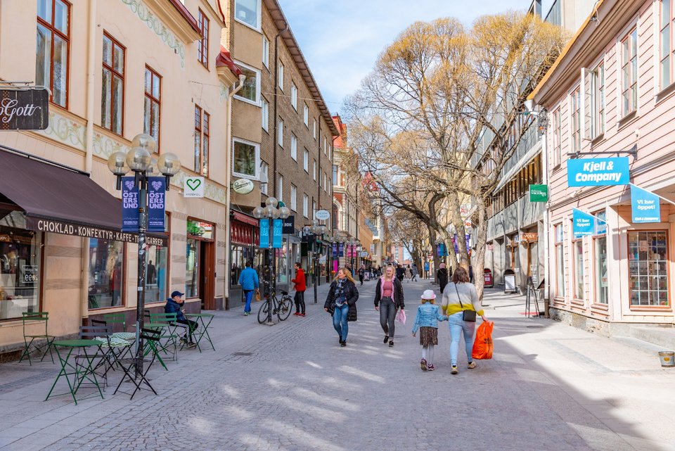 Έστερσουντ, Σουηδία