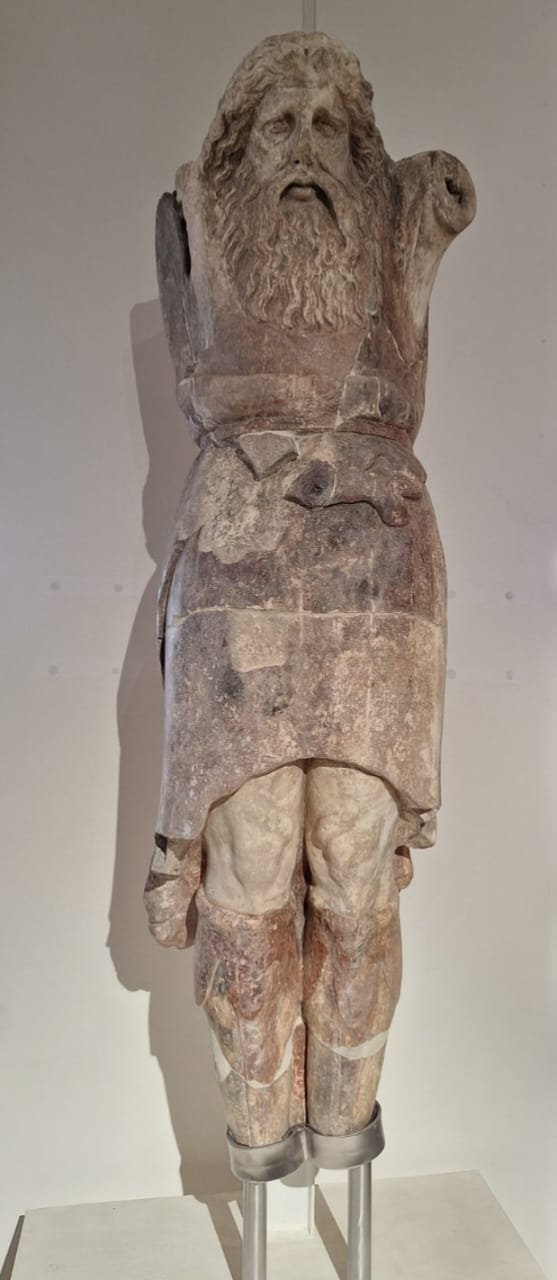 Άγαλμα Σειληνού που εκτίθεται για πρώτη φορά στο Αρχαιολογικό Μουσείο Πέλλας