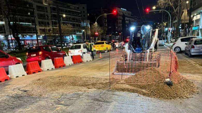 Από την καθίζηση του οδοστρώματος τον Μάρτιο του 2024