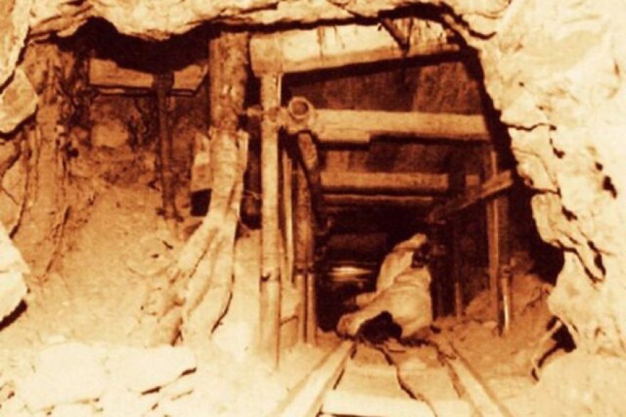 Μέρος της σήραγγας που είχαν ανοίξει οι δράστες