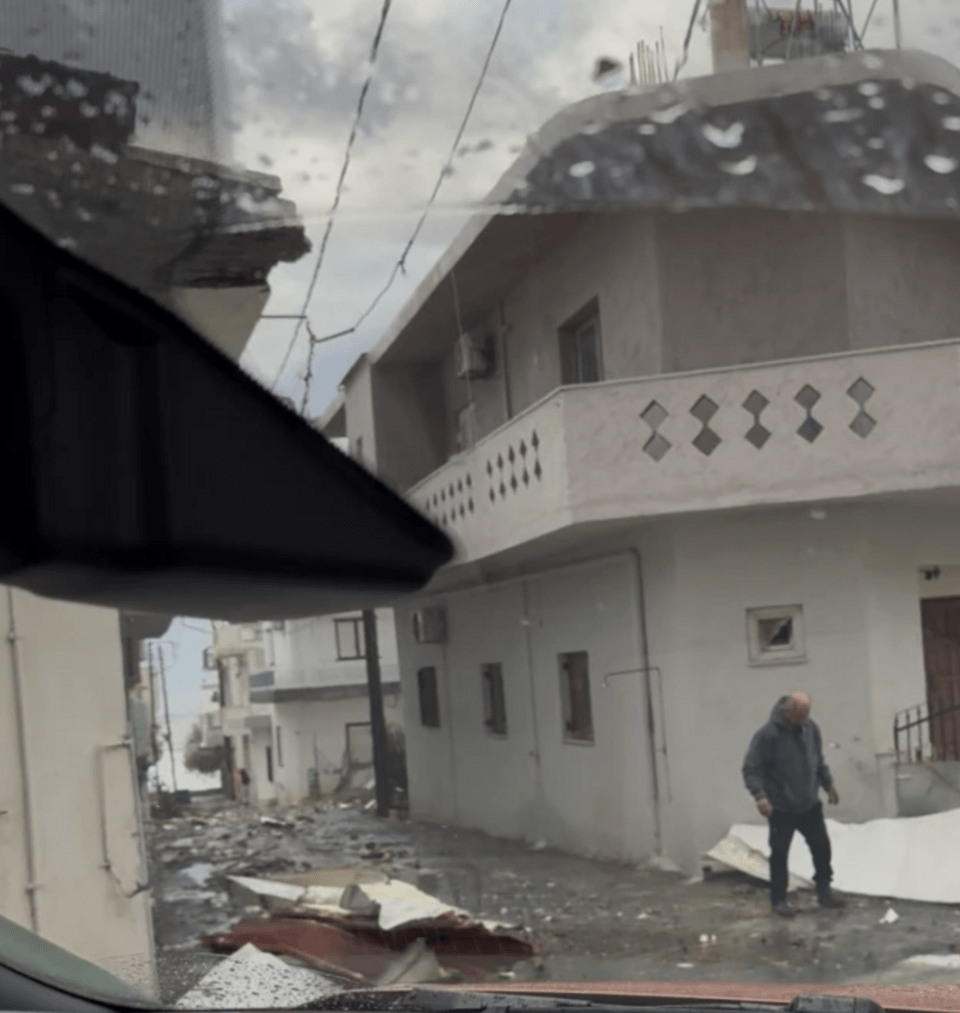 Υδροστρόβιλος σάρωσε χωριό στο Ηράκλειο Κρήτης -Δείτε βίντεο