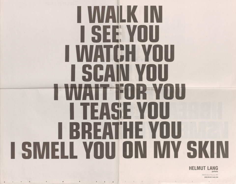 The New York Times newspaper, κείμενο Jenny Holzer (2001).