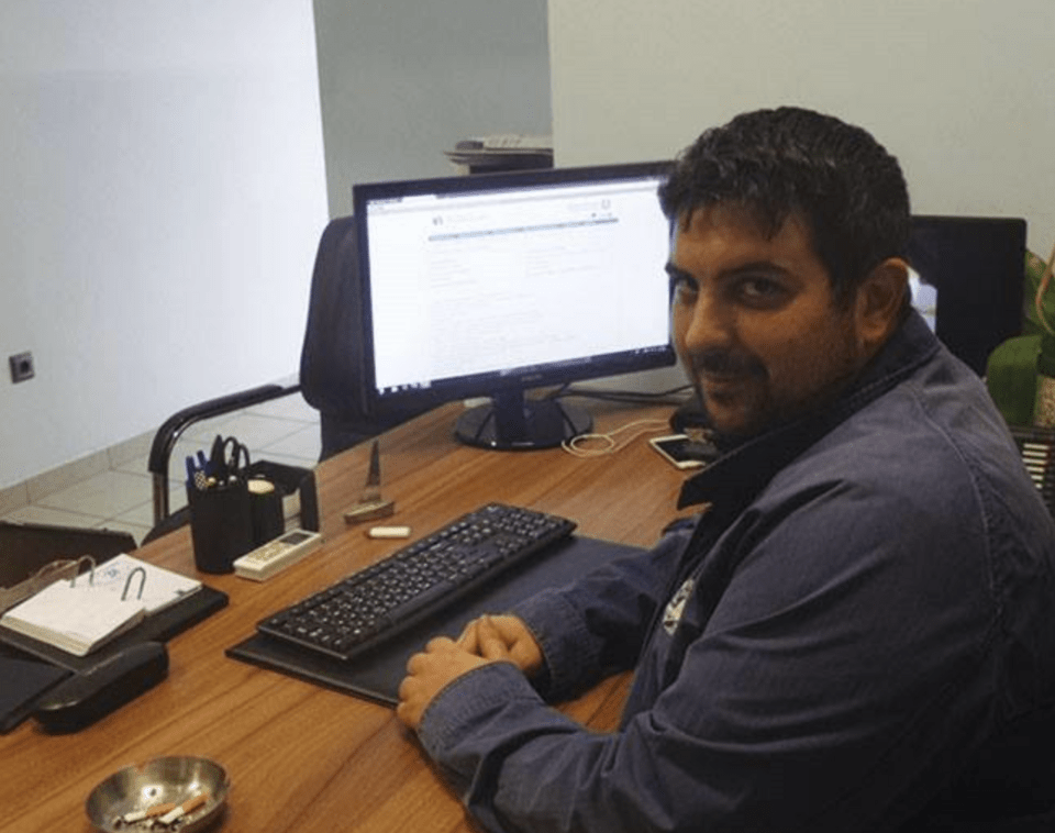 Ο λογιστής Γιώργος Λαμπράκης